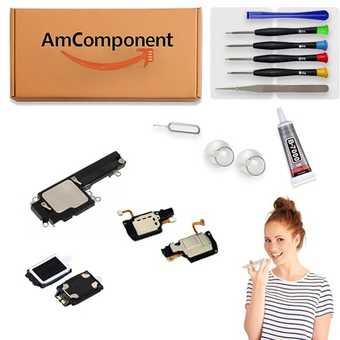 AmComponent - BUZZER di ricambio per IPHONE 11 ALTOPARLANTE CASSA SPEAKER AUDIO VIVAVOCE SUONERIA | Componente di ricambio con audio elevato e lunga durata con il dispositivo