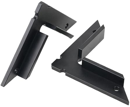 Tendeur d'angle à 90° - Pince à angle droit en 2 parties - Outil de positionnement portable pour les connexions à angle droit dans les domaines du soudage, de la construction de tiroirs, de la