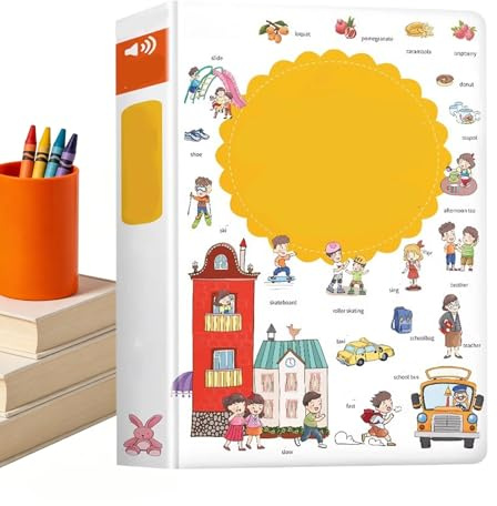 Audiolibro - Libri di apprendimento | Parole inglesi, apprendimento precoce, attività linguistiche interattive, per ragazze di età compresa tra 2 e 6 anni, attività linguistiche, ragazze,