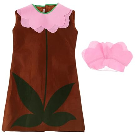UxicRuya Blumenkostüm, Fantasievolles Und Festliches Bühnenoutfit, Hübsch Und Einfach zu Tragen, 50cmx90cm