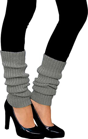 Oblique Unique® Sexy Damen Bein Stulpen Strümpfe für 80er Jahre 80s Motto Party Fasching Karneval Tanzen Aerobic Kostüm Accessoires