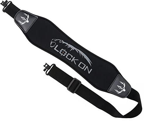 SUNYA Neoprene Crossbow Sling, Wide and Thick Padded on Shoulder, Strap with Swivels