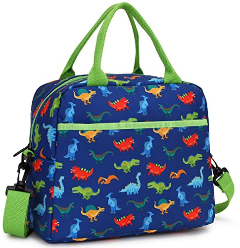 VX VONXURY Kühltasche 10L Klein Isolierte Lunch Tasche Kinder, Faltbare Thermotasche mit Aluminiumfolie für Schule, Picknick, Reise für Jungen und Mädchen