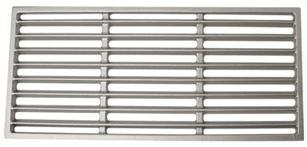 SANTOS Guss-Grillrost - Grillrost Edelstahlguss S-401, S-418, S-518-18,8x43cm - Gasgrill-Ersatz-Grillgitter aus gegossenem Edelstahl
