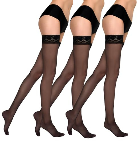 MARILYN Damen Erotic Strumpfhose (3er Pack)