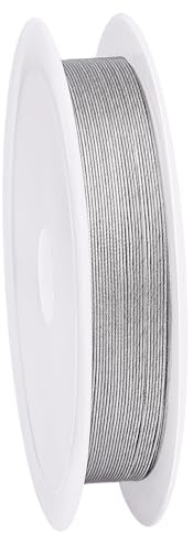 PH PandaHall 49 Stränge Perlenschnurdraht 20m 304 Edelstahldraht 0.46mm Perlendraht Für Die Herstellung von Halsketten Armbändern Und Schmuck