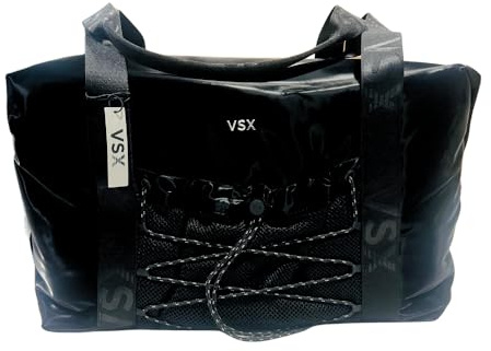 Victoria's Secret VSX Weekender Duffle Sporttasche - Black Shark - Limited Edition Gym & Travel Bag One Size