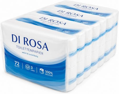 DI ROSA Toilettenpapier 72 Rollen