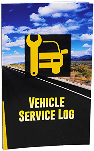 CardNoter Vehicle Maintenance Log with Pocketed Storage for Insurance Info, Registration, and Receipts (Perfect Bound)