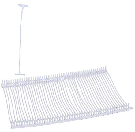 Heftfäden für Heftpistole 5000er Pack Etikettierpistole Kunststoff Plombe Tag Standard, Längenwahl 15-65 mm