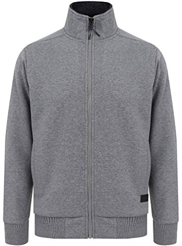 Dissident Men's Percy Zip Through Fleece Lined Jacket Top