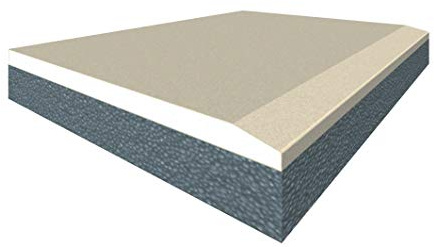 ITALFROM - 5 Pannelli Accoppiato da 42,5 mm Cartongesso + EPS con Grafite Isolamento Termico Acustico (Pannello da 1,20 m x 2,00 m)
