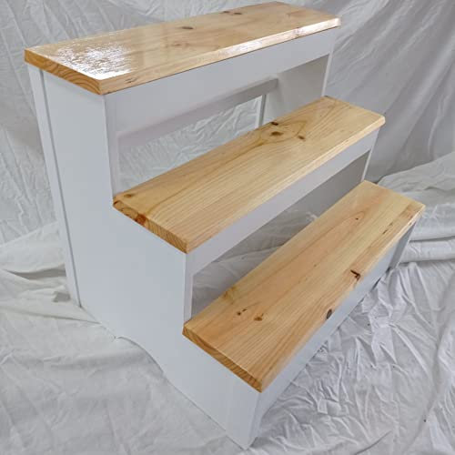 LA IBERICA Escabeau en bois 3 marches
