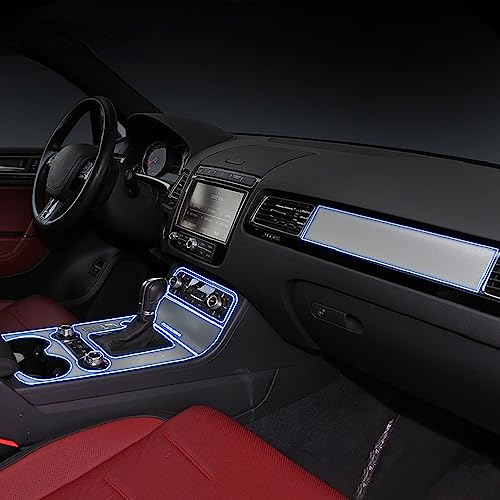 Auto-Innenraum-Mittelkonsole, transparente TPU-Schutzfolie, Kratzfeste Reparaturfolie, Zubehör, für VW, für Touran 2011–2018
