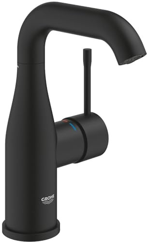 GROHE Waschtischarmatur Essence M-Size Phantom Black - 24176KF1