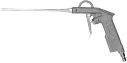 Bricoleva.it Pistola Aria Compressa Lunga, Pistola Soffiaggio Aria Ricambio per Compressore con Connettore a Sgancio rapido