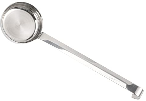 TOPBATHY Moule Pour Frire 4 Pièces Cuillère à Sauce à Pizza Louche En Acier Inoxydable Mesure Cuillères Spoon Wok Scoop Louche Cuillère à Ketchup Multifonctionnelle Tomate Nourriture Suite