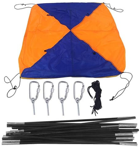 gonfiabile per barca - Ombrello di riparo per ombrellone per barca - gonfiabile per kayak | Rifugio solare per barche per 3 persone - da pesca, da campeggio - ombrellone per