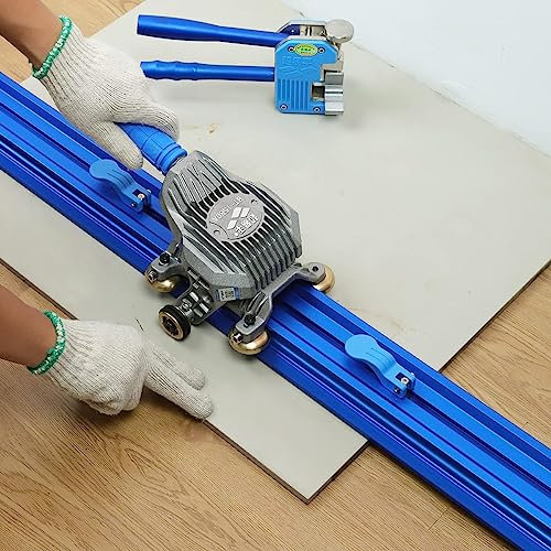 Professionelle Maschine zum Schneiden von Keramikfliesen, großformatige Fliesenschneidemaschine, manueller Fliesenschneider mit eingebauten Saugnäpfen, Fliesenschiebermesser, Fliesenzange, für 2,2/2