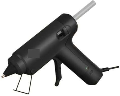 Pistolet à colle chaude 100 W, mini pistolet à colle thermofusible, pistolet à température de chaleur électrique, ensemble d'outils de réparation avec bâton de colle 7 x 100 mm, outil électrique