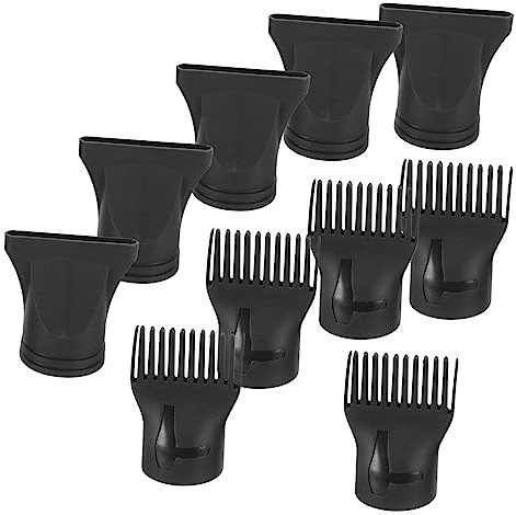 LOLIPPYY 10pezzi Ugelli Per Asciugacapelli Professionali Spazzole Per Blow Drying Accessori Per Phon Per Volume e Styling Alta Resistenza e Leggeri Per Viaggio