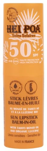 Hei Poa Stick Lèvres SPF50 – Très Haute Protection Solaire 4 g