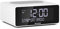 TechniSat DIGITRADIO 52 – Stereo DAB Radiowecker (Uhrenradio, Wecker, DAB+, UKW, Snooze-Funktion, Sleeptimer, dimmbares Display, Wireless-Charging Funktion, Stereo Lautsprecher 2 x 1 W) weiß