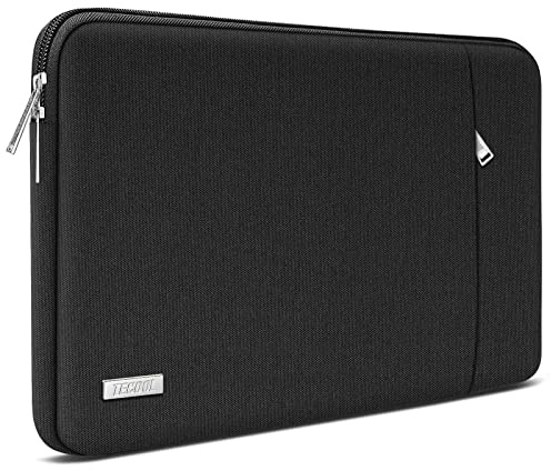 TECOOL Laptop Tasche Hülle für 12,3-13 Surface Pro/MacBook Air Pro Neo 13 | Wasserdichte Hülle Schutztasche für 12,3-13 Surface Pro 11-4,MacBook Air 13 13.6 M5-M1/ Neo 13 /Pro 13 M2 M1 ,Schwarz