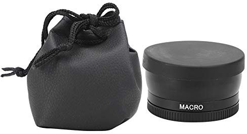 58mm 0.45X Wide Angle Lens, Advanced 58MM 0.45X Wide Angle Macro Lens for All 58MM Diameter Camera Lenses, with Front Thread of 62mm