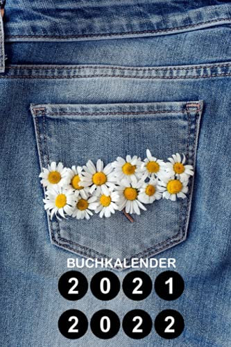 Buchkalender 2021 2022: wochenplaner 21 - 22 A5 , von Mai 2021 bis Juni 2022 , Jahresplaner kalender , Terminplaner Kalenderbuch Schwarz