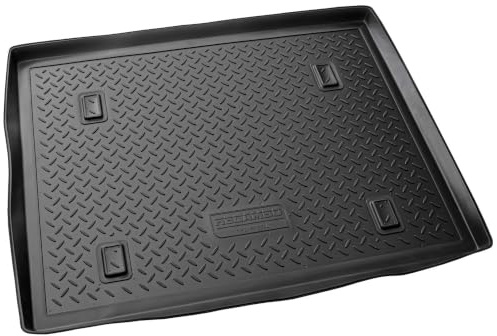 Recambo Gummi Kofferraumwanne Premium passend für Renault Kangoo I, 5-Sitzer | BJ 1997-2009 | passgenau mit Rand