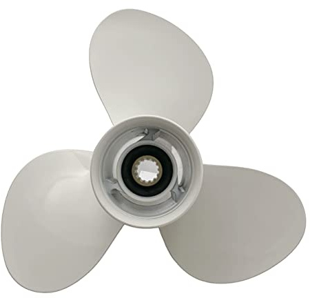 SLEIPNIR Propeller 11 3/4x10 für Yamaha Außenborder Schrauben 40-55 Pferdestärke Aluminium 13 Zähne OEM NO:663-45954-01-EL 11.75x10