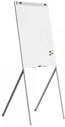 Rocada | Pizarra Blanca Magnética | Pizarra Con Caballete Tripode | Admite Bloc de Papel Universal | Rotafolios Magnético