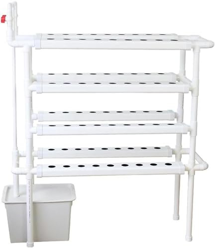 Sistema di coltura idroponica Kit di coltivazione idroponica con pompa Kit di piante fai-da-te per attrezzi per piante vegetali Sistema di coltivazione idroponica, senza serbatoio dell'acqua 0825
