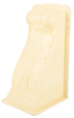 Yardwe Molde Fácil de Usar de Plástico Beige para Villa Europea de Ménsula Adecuado para Jardinería y Decoración en Exteriores