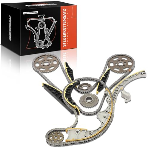 Frankberg 1x Steuerkettensatz Steuerkette Kompatibel mit A4 8K2 B8 3.0L Diesel 2011-2015 T.o.u.a.r.e.g 7P5 7P6 3.0L Benzin 2010-2018 Q5 8RB 3.0L Diesel 2008-2017 Replace# 059103333F