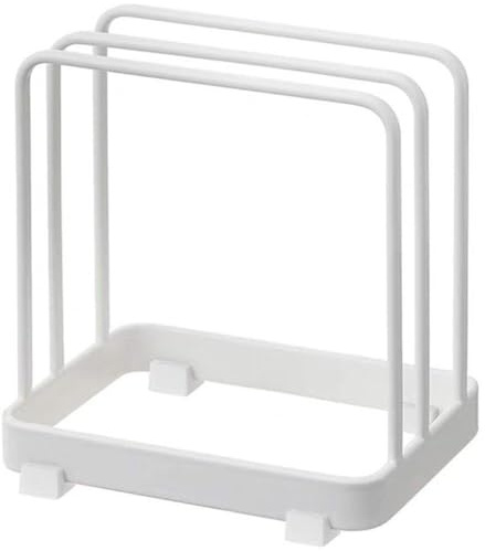 Vertical Plate Rack Layered Cutting Board Bakeware Serving Trays Holder Finishing Storage Drain Tray Dish Drying Shelf Sink Organizer