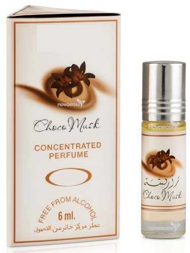 Choco Musk Perfume Oil for Women 6ml | Chocolate, Vanilla, Cinnamon, Woody, Choco, Arabian Fragrance | Women Perfume Oil Parfum Dubai UAE Novaease Perfumes Luxury Perfume