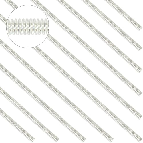 SUNNYCLUE 30g Französischer Draht 1mm Französischer Bulliondraht Französischer Draht Spiraldraht Aus Kupfer Metalldraht Flexibler Spulendraht Französische Drähte Für Die Schmuckherstellung Stickereien