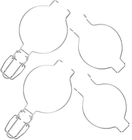 Ciieeo Tanque Sellado De Acero Inoxidable Abrazadera De Alambre 2pcs Clip De Sellado