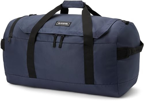 Dakine EQ Duffle Sac de Voyage 50 l - Grand Sac de Sport et de Loisirs - Gris odyssée - Bandoulière et Fermeture éclair - Sac de Duffel Unisexe pour Voyage, Fitness, extérieur