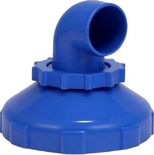 Buse de Remplissage de Piscine Rotative à 360°, Buse Refoulement Piscine, Buse de Sortie de Piscine Réglable, Buse d'entrée de Piscine 32/38 mm, pour Intex Bestway Piscine Spa Bec Accessoires
