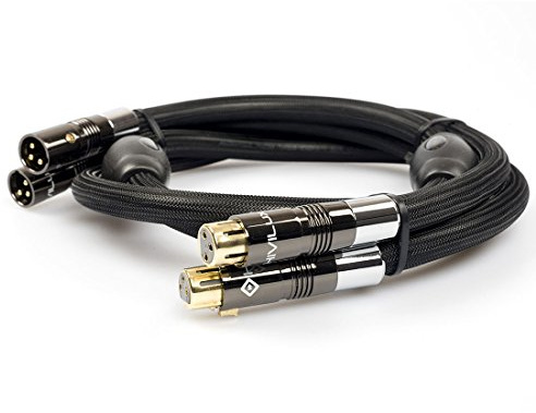 HiViLux Referenz HIFI Balanced/NF/XLR-Kabel OCC/SCC Ø=14mm Stereopaar/2x Kanal (1.5m Paar)