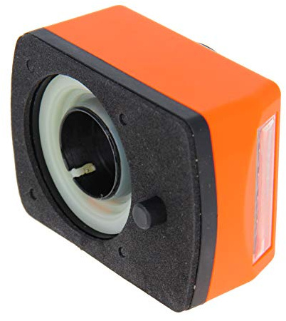Othmro 1Pcs 0914-2.0I-20-O-A Bore Diameter Digital Position Indicator Counter Machine Accessory Lathe Machine Parts Reinforced Nylon Mechanical Counter Tally Counter Orange Black