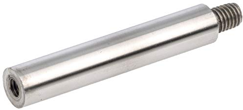 CROSO 200150 Verbindungsstift mit Gewindebohrung, ø 12 mm, Länge 110 mm,Edelstahl gesch. V2A, Silber, Außen M8 / Innen M6