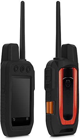 kwmobile Hülle kompatibel mit Garmin Alpha 200i / Alpha 300i - Schutzhülle für GPS Handgerät in Schwarz