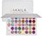 Jinlaili 40 Farben Glitzer Lidschatten Palette, Lidschattenpalette Bunt, Eyeshadow Palette Schimmernde, Glitzer Make-up Palette Langlebig Wasserdicht, Augenpalette, Schminkpalette