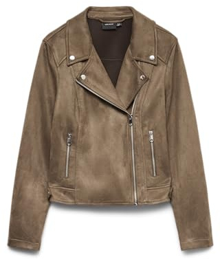 VERO MODA Vmjose Falsk mockajacka Noos shorts dam, Choklad, S