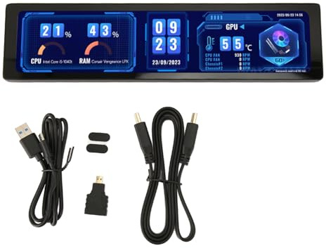 Divine 11,9 Pollici IPS Display Monitor Schermo 320X1480 Fo HD Custodia Secondaria 60Hz Rpi Resistente Lega di Zinco per LCD Brillante Lega di Zinco per Monitor LED di Fascia