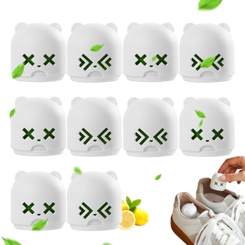 Shoes Odor Eating Balls, Shoe Deodorant Balls, Odor Eliminator for Sneaker Air Freshener - Multifunctional Odor Removal Tool for Wardrobe, Car, Bathroom